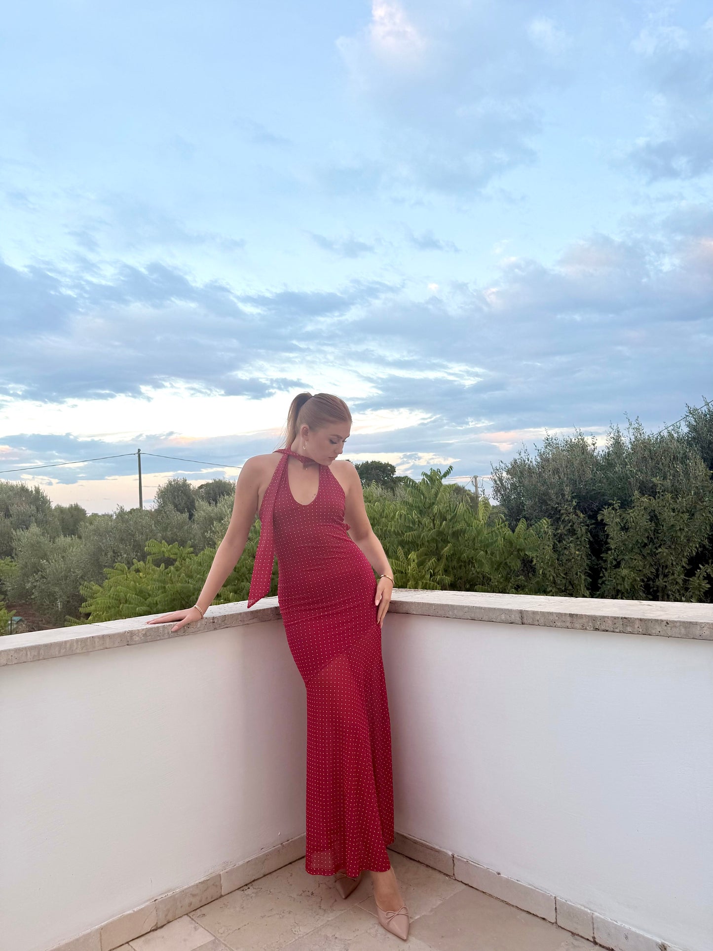 Dress Miss red