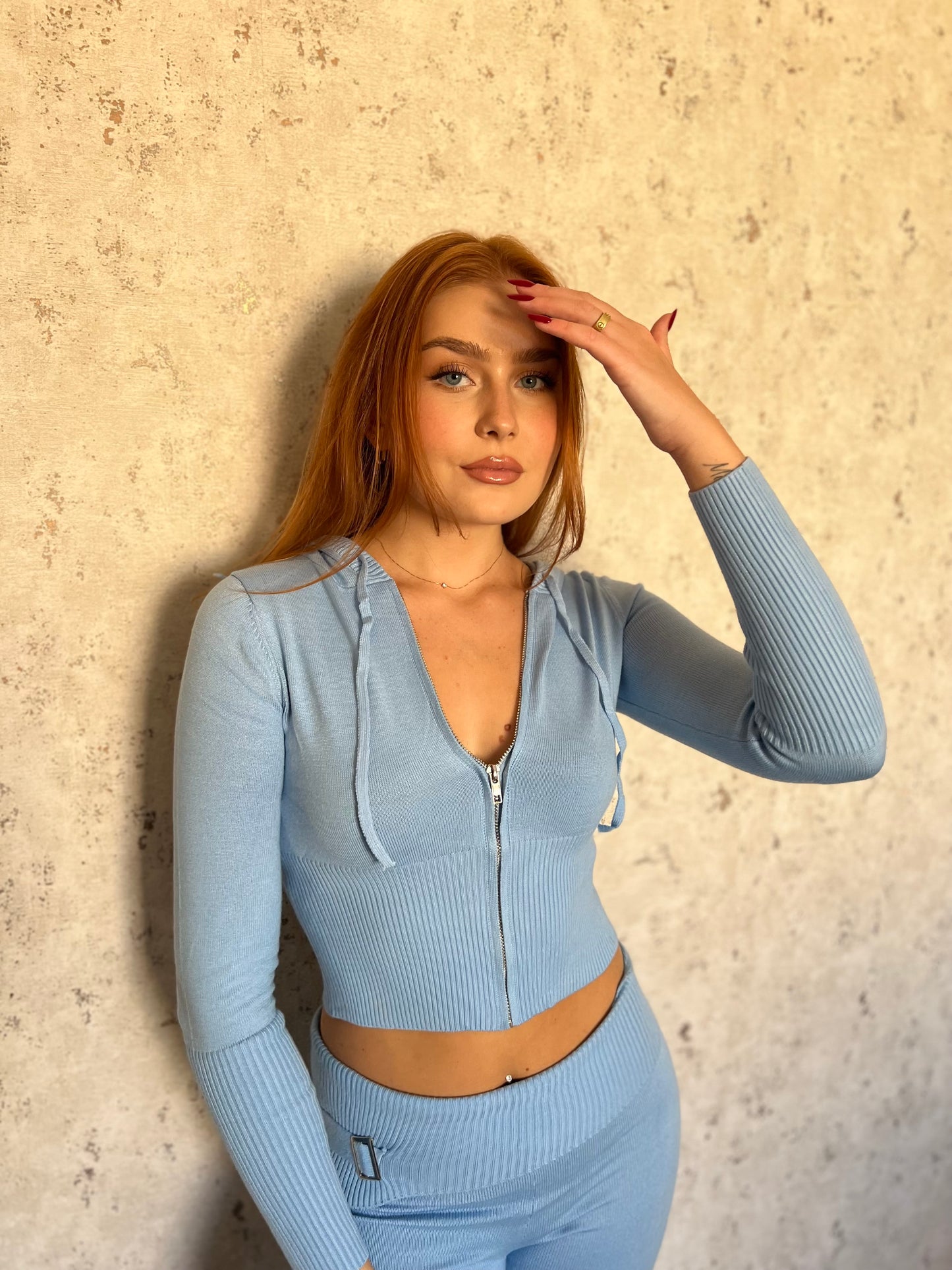 Set comfy girl azzurro