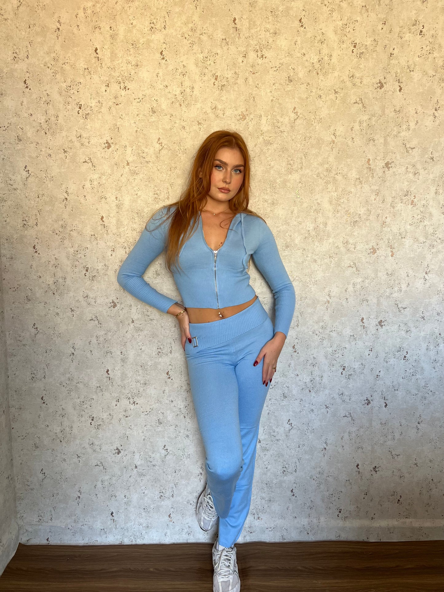 Set comfy girl azzurro