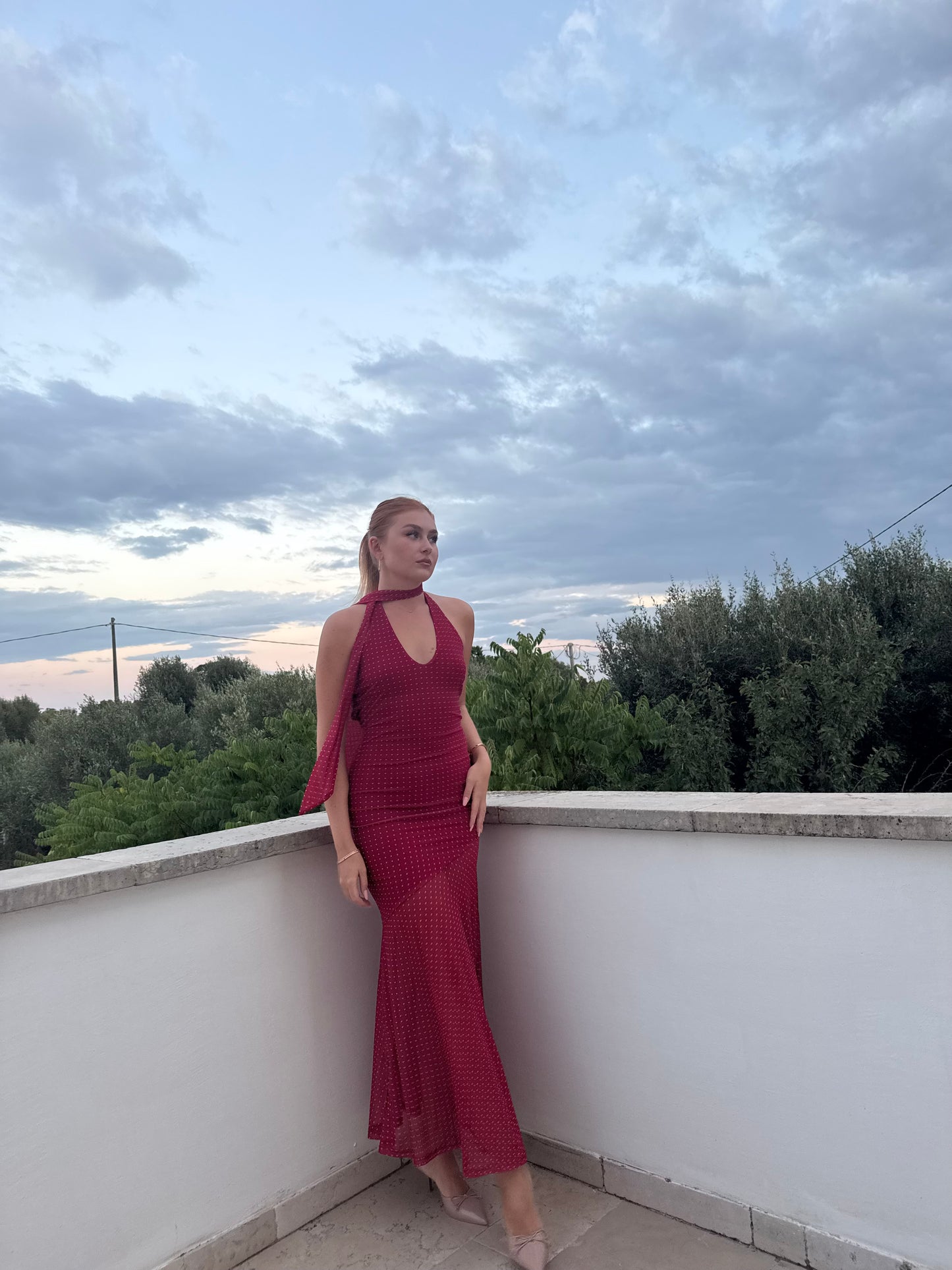 Dress Miss red
