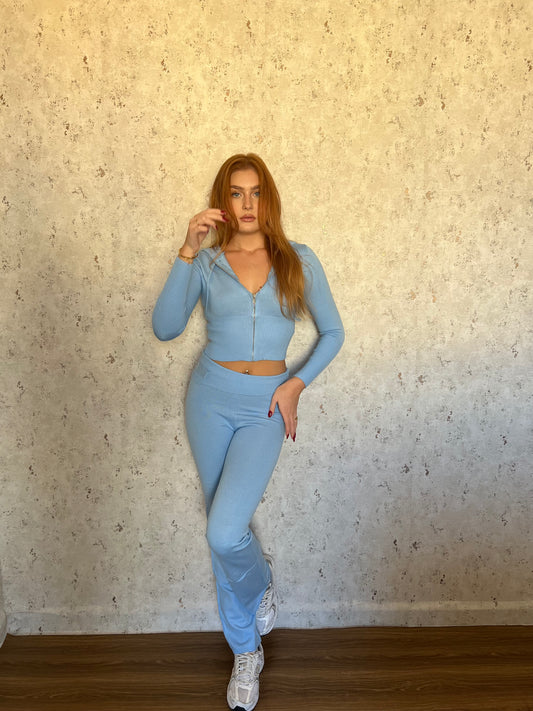 Set comfy girl azzurro